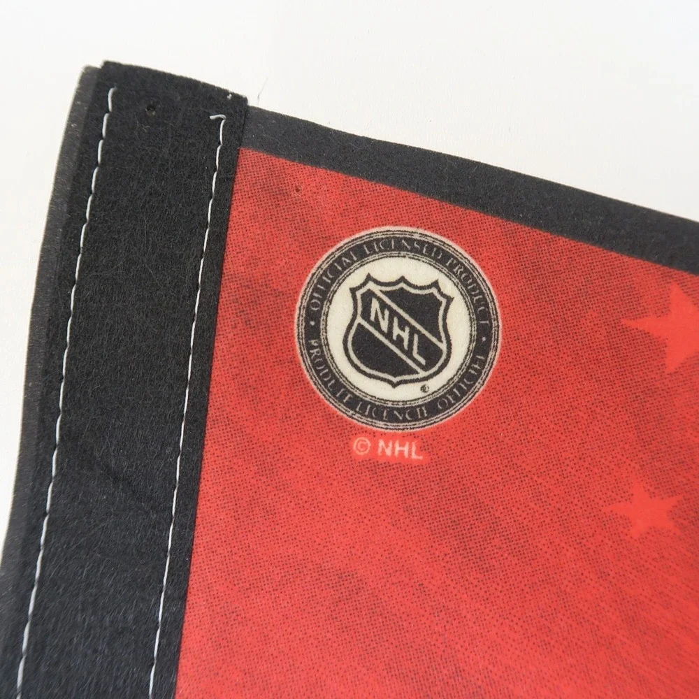 Vintge Detroit Red Wings Hockey Felt Pennant NHL National Hockey League